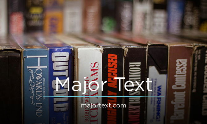 MajorText.com